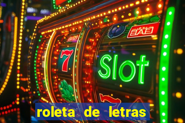 roleta de letras stop online